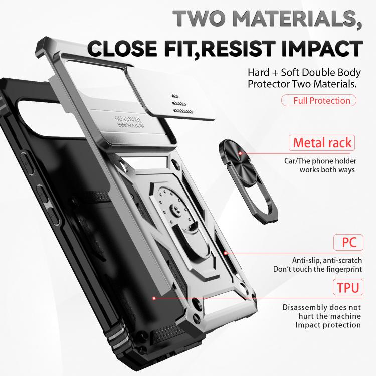 For Google Pixel 10 Pro XL Sliding Camshield Holder Phone Case