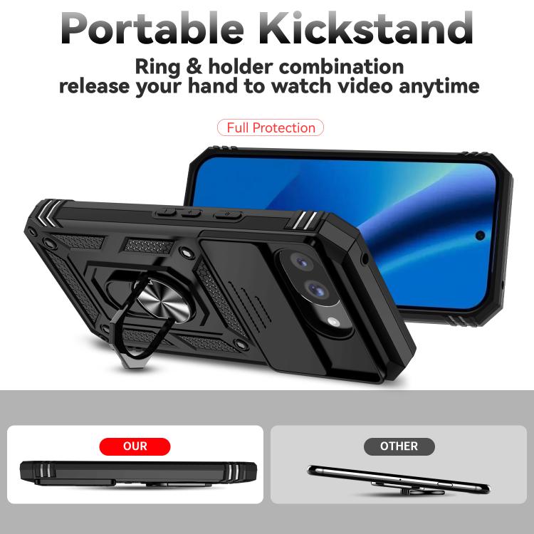 For Google Pixel 10a Sliding Camshield Holder Phone Case