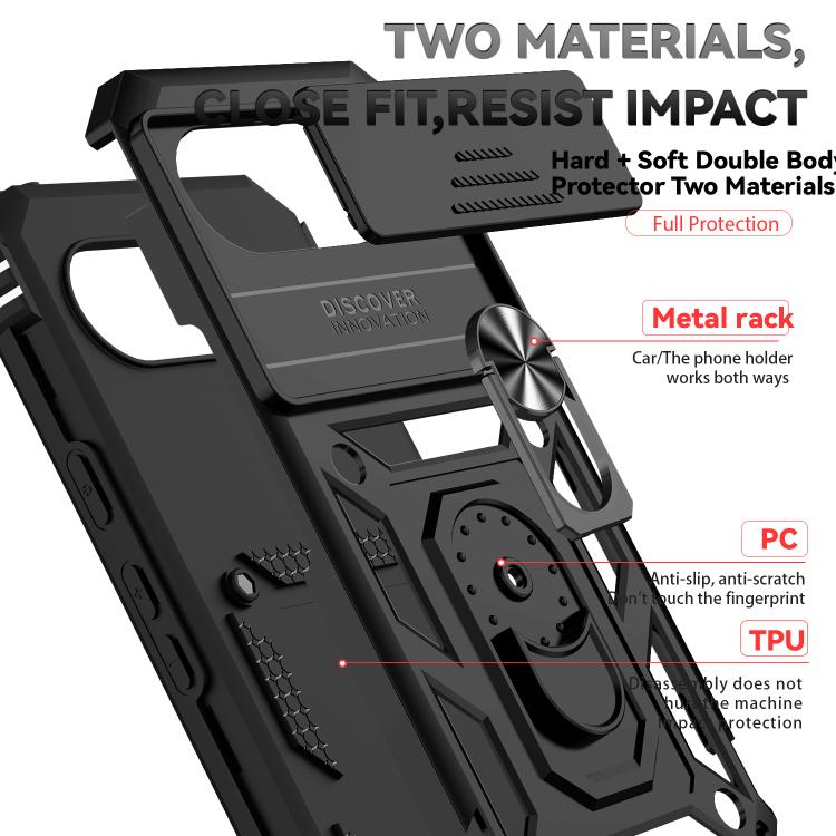For Google Pixel 10a Sliding Camshield Holder Phone Case