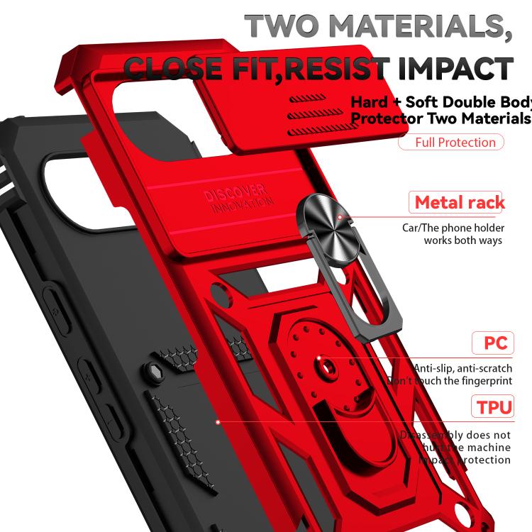 For Google Pixel 10a Sliding Camshield Holder Phone Case