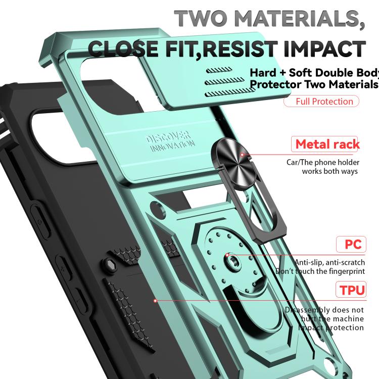 For Google Pixel 10a Sliding Camshield Holder Phone Case
