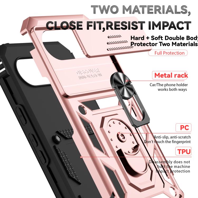 For Google Pixel 10a Sliding Camshield Holder Phone Case