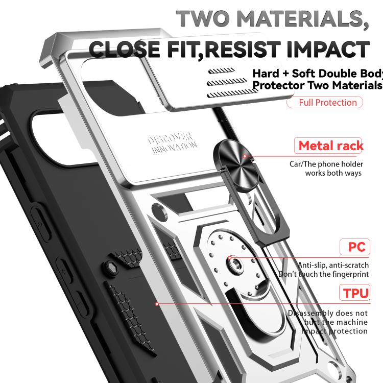 For Google Pixel 10a Sliding Camshield Holder Phone Case