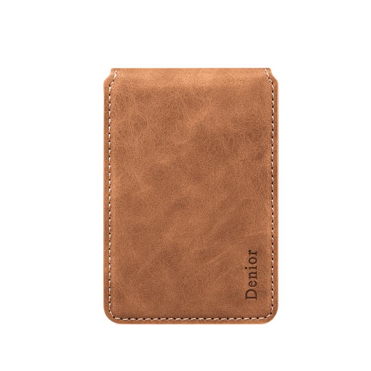Denior V19 Magsafe Wallet Retro Texture Leather RFID Flip Card Holder Bag
