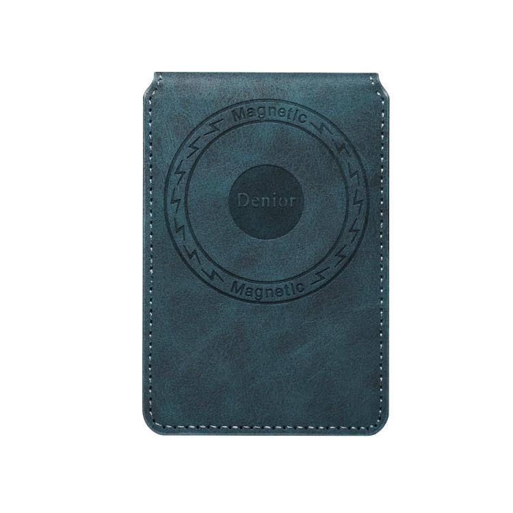 Denior V19 Magsafe Wallet Retro Texture Leather RFID Flip Card Holder Bag