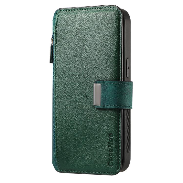 For OPPO A79 5G  / A2 5G CaseNeo MagSafe RFID Anti-theft Zipper Wallet Retro Leather Phone Case