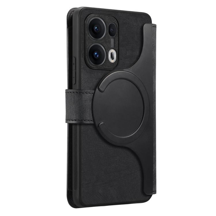 For OPPO Reno13 Pro CaseNeo MagSafe RFID Anti-theft Zipper Wallet Retro Leather Phone Case