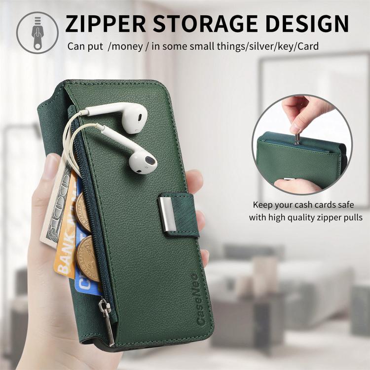 For OPPO Find X9 Pro CaseNeo MagSafe RFID Anti-theft Zipper Wallet Retro Leather Phone Case