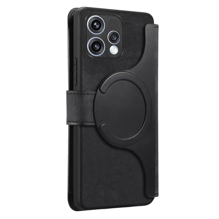 For OPPO Reno15 5G Global / 15c 5G CaseNeo MagSafe RFID Anti-theft Zipper Wallet Retro Leather Phone Case