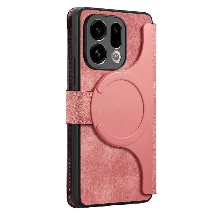 For OPPO Find X9 CaseNeo MagSafe RFID Anti-theft Zipper Wallet Retro Leather Phone Case