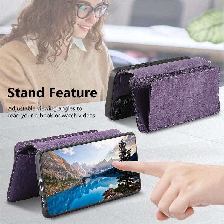 For OPPO Find X9 CaseNeo MagSafe RFID Anti-theft Zipper Wallet Retro Leather Phone Case