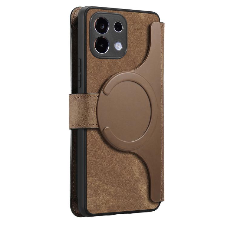 For OPPO K12s / K13x / K13 CaseNeo MagSafe RFID Anti-theft Zipper Wallet Retro Leather Phone Case