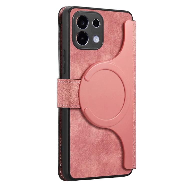 For OPPO K12s / K13x / K13 CaseNeo MagSafe RFID Anti-theft Zipper Wallet Retro Leather Phone Case