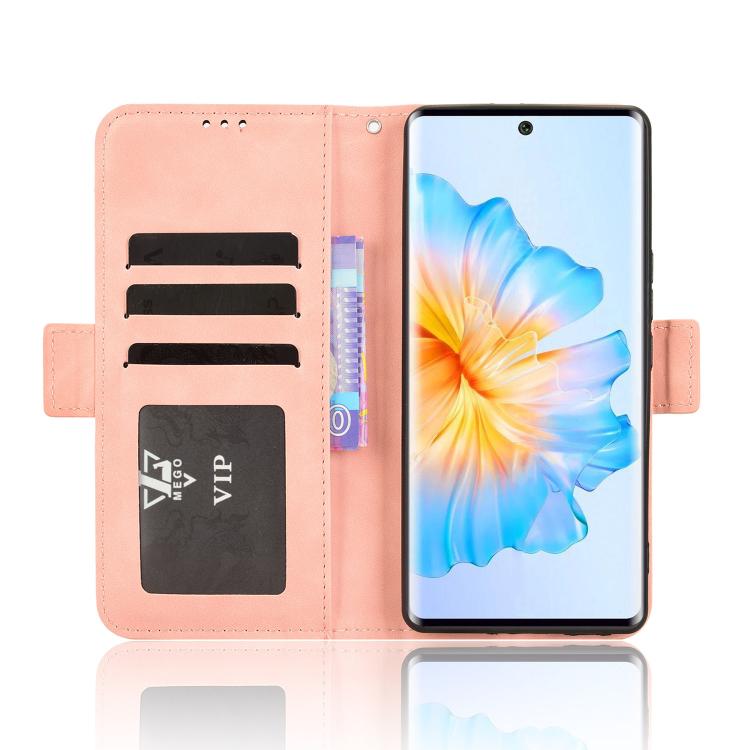 For Fossibot S3 Pro Skin Feel Calf Texture Card Slots Leather Phone Case