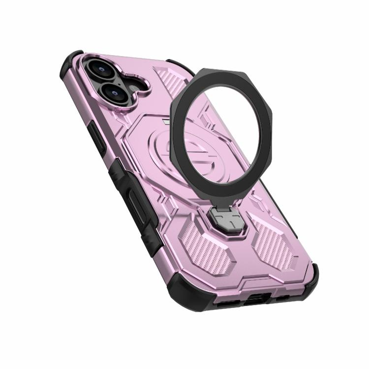 For iPhone 17 J-20 Solid Color MagSafe Magnetic TPU+PC Phone Case