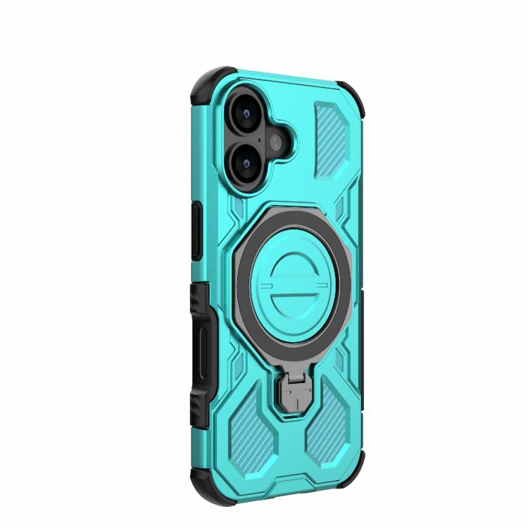 For iPhone 17 J-20 Solid Color MagSafe Magnetic TPU+PC Phone Case