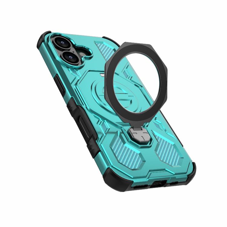For iPhone 17 J-20 Solid Color MagSafe Magnetic TPU+PC Phone Case