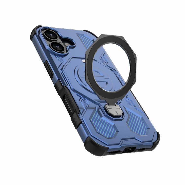 For iPhone 17 J-20 Solid Color MagSafe Magnetic TPU+PC Phone Case