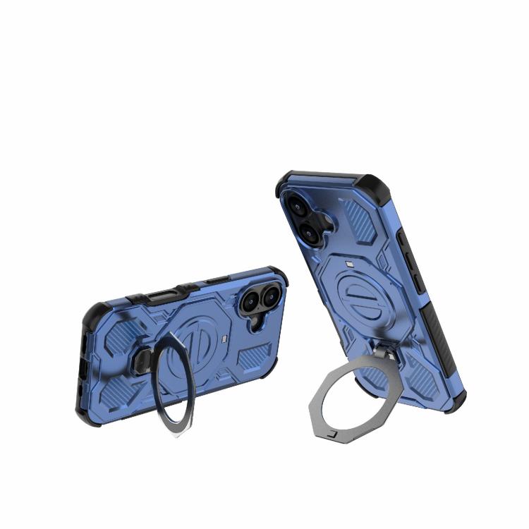 For iPhone 17 J-20 Solid Color MagSafe Magnetic TPU+PC Phone Case