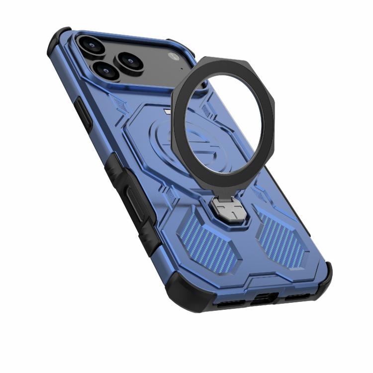For iPhone 17 Pro Max J-20 Solid Color MagSafe Magnetic TPU+PC Phone Case