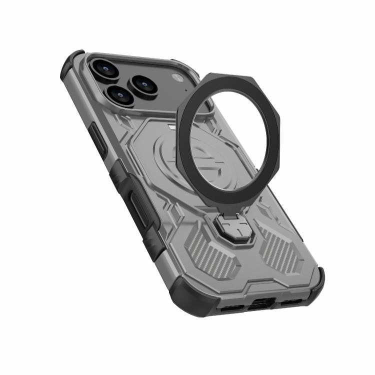 For iPhone 17 Pro J-20 Solid Color MagSafe Magnetic TPU+PC Phone Case