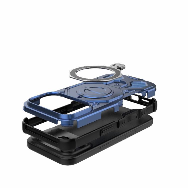 For iPhone 17 Pro J-20 Solid Color MagSafe Magnetic TPU+PC Phone Case