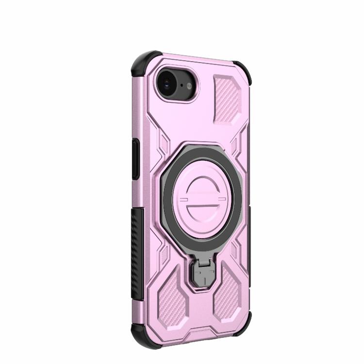 For iPhone 17e / 16e J-20 Solid Color MagSafe Magnetic TPU+PC Phone Case