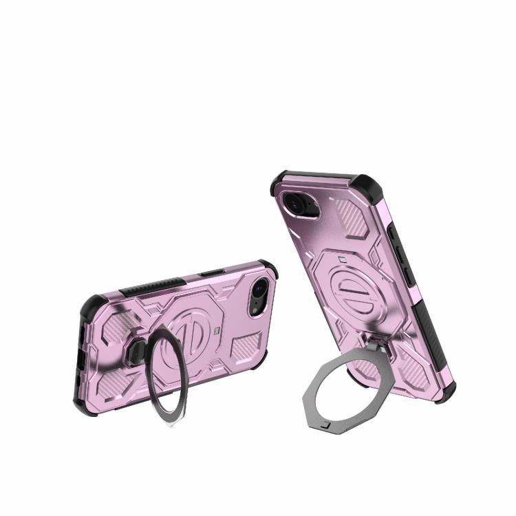 For iPhone 17e / 16e J-20 Solid Color MagSafe Magnetic TPU+PC Phone Case