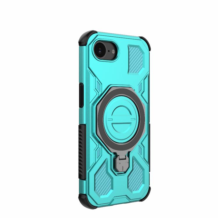 For iPhone 17e / 16e J-20 Solid Color MagSafe Magnetic TPU+PC Phone Case