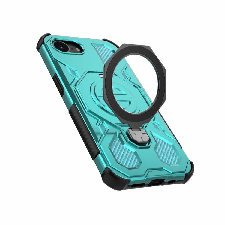 For iPhone 17e / 16e J-20 Solid Color MagSafe Magnetic TPU+PC Phone Case