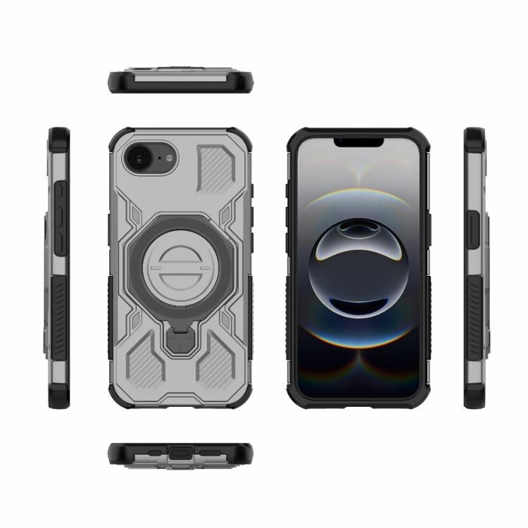 For iPhone 17e / 16e J-20 Solid Color MagSafe Magnetic TPU+PC Phone Case