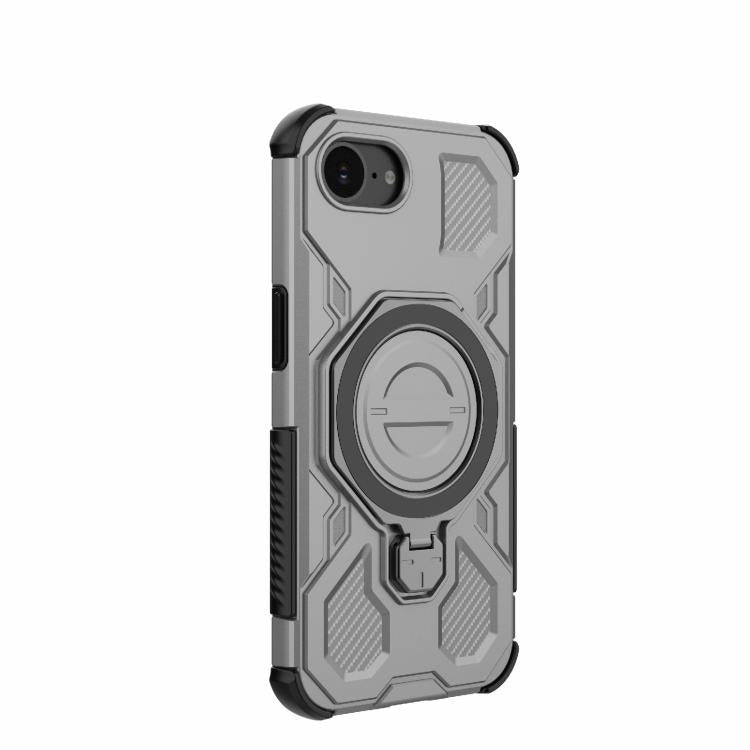 For iPhone 17e / 16e J-20 Solid Color MagSafe Magnetic TPU+PC Phone Case