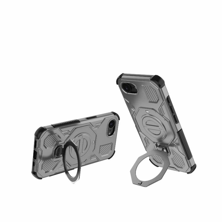 For iPhone 17e / 16e J-20 Solid Color MagSafe Magnetic TPU+PC Phone Case