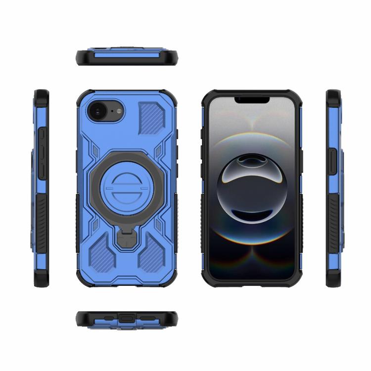 For iPhone 17e / 16e J-20 Solid Color MagSafe Magnetic TPU+PC Phone Case