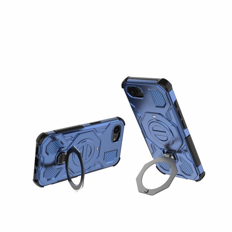 For iPhone 17e / 16e J-20 Solid Color MagSafe Magnetic TPU+PC Phone Case