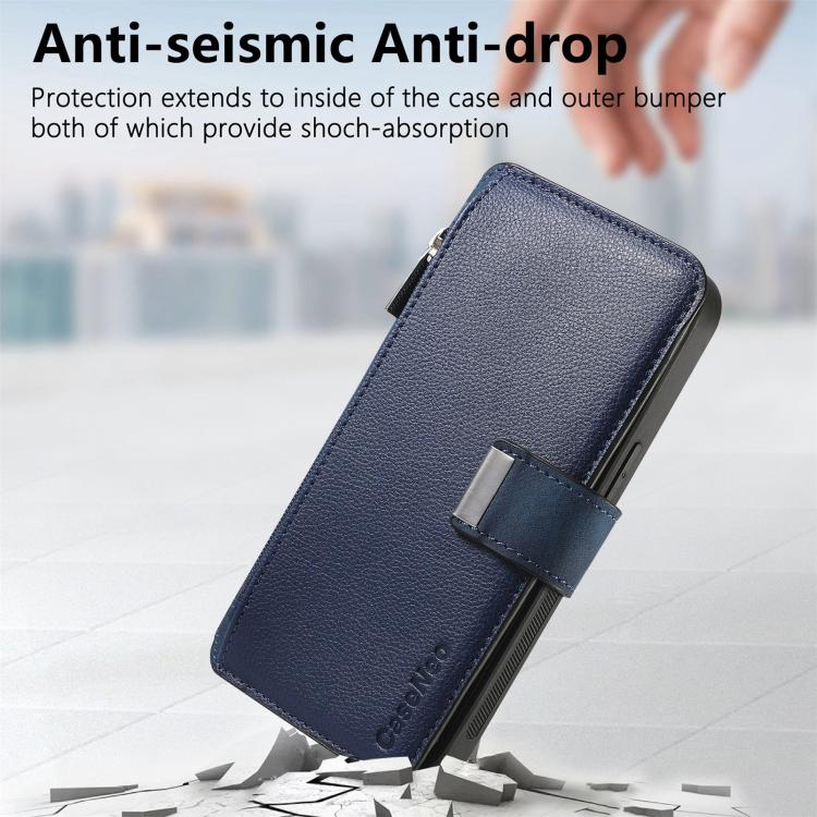 For Realme Neo7 CaseNeo MagSafe RFID Anti-theft Zipper Wallet Retro Leather Phone Case