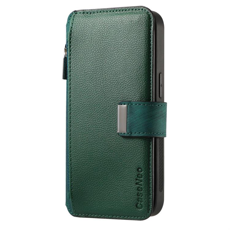 For Realme Neo7 CaseNeo MagSafe RFID Anti-theft Zipper Wallet Retro Leather Phone Case