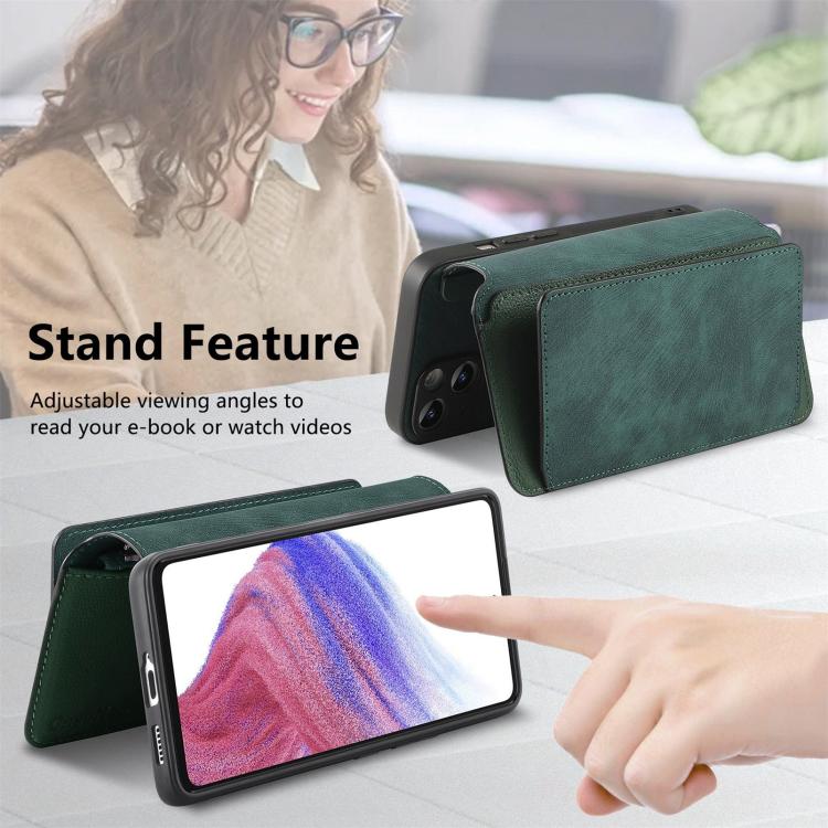 For Realme Neo7 CaseNeo MagSafe RFID Anti-theft Zipper Wallet Retro Leather Phone Case