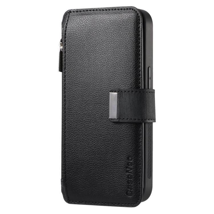 For Realme C21Y CaseNeo MagSafe RFID Anti-theft Zipper Wallet Retro Leather Phone Case