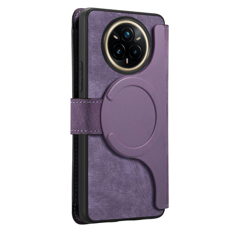 For Realme 14 Pro CaseNeo MagSafe RFID Anti-theft Zipper Wallet Retro Leather Phone Case