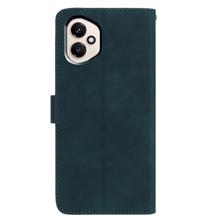 For Honor 400 Global 156.5mm Moonlit Butterfly Dance Pattern Embossed Leather Phone Case
