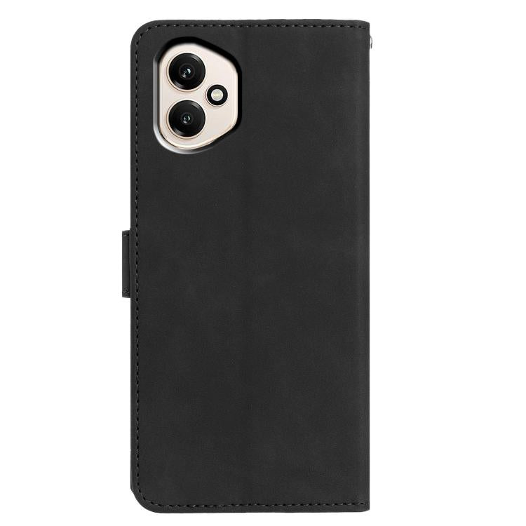 For Honor 400 Global 156.5mm Moonlit Butterfly Dance Pattern Embossed Leather Phone Case