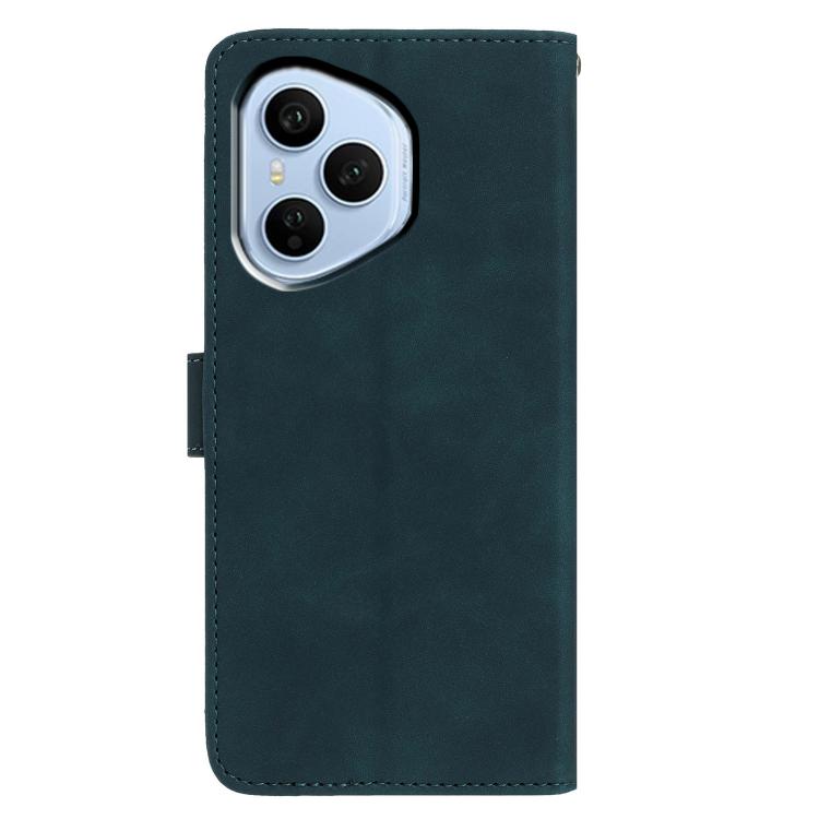 For Honor 400 Pro Global 160.8mm Moonlit Butterfly Dance Pattern Embossed Leather Phone Case