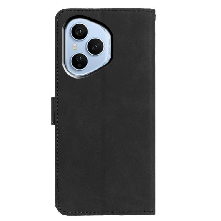 For Honor 400 Pro Global 160.8mm Moonlit Butterfly Dance Pattern Embossed Leather Phone Case