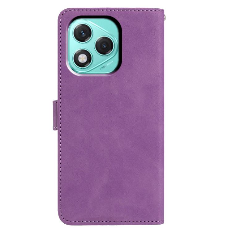 For Honor 400 Lite Global Moonlit Butterfly Dance Pattern Embossed Leather Phone Case