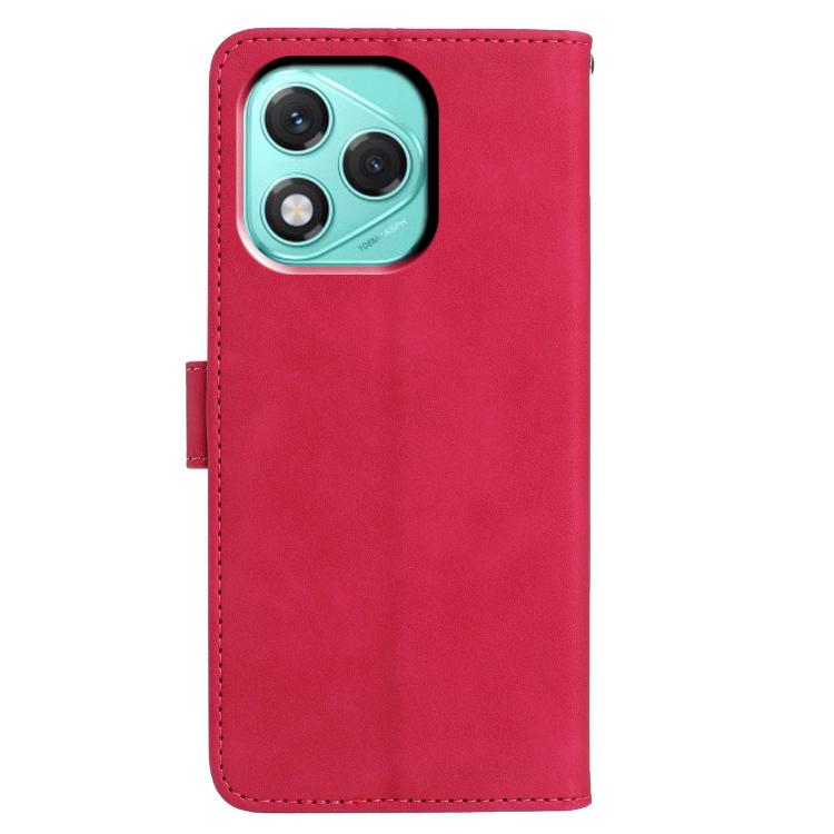 For Honor 400 Lite Global Moonlit Butterfly Dance Pattern Embossed Leather Phone Case
