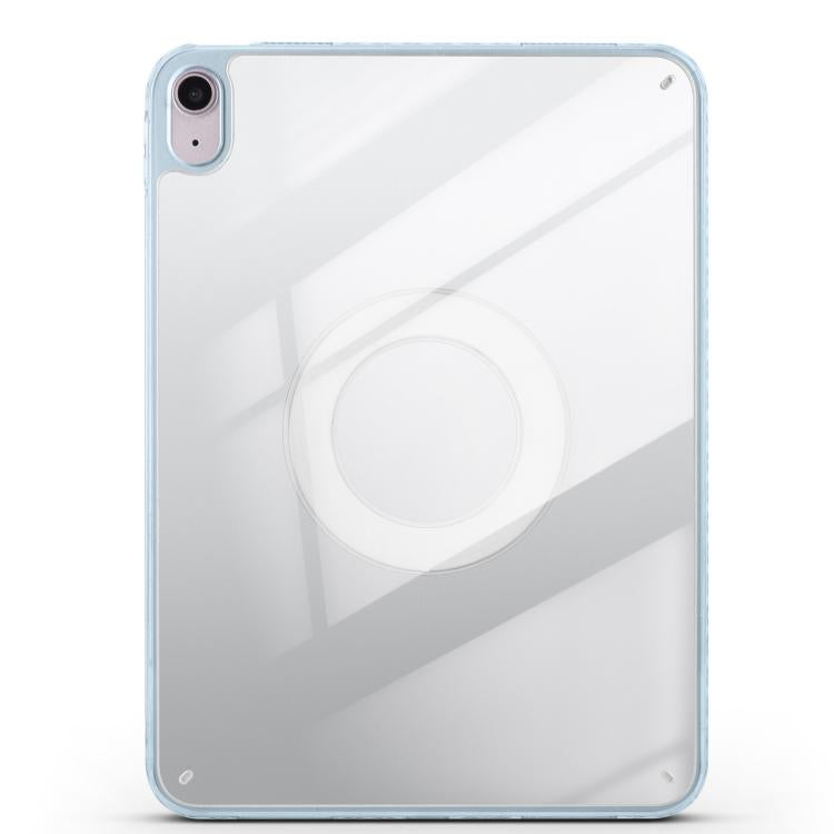For iPad 2022 / 2025 Trifold Magnetic Split Acrylic Leather Tablet Case