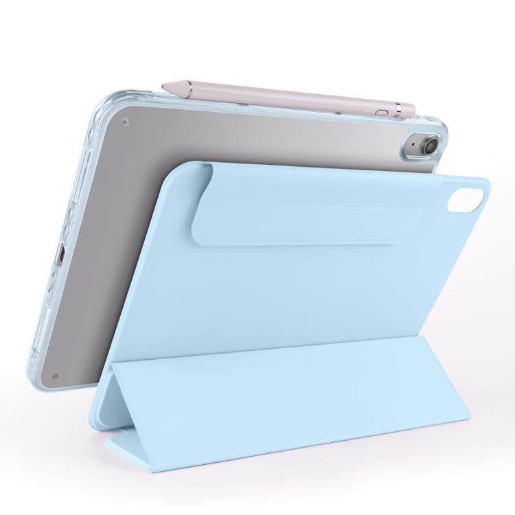 For iPad 2022 / 2025 Trifold Magnetic Split Acrylic Leather Tablet Case