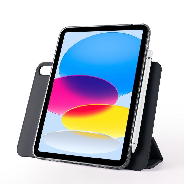 For iPad 2022 / 2025 Trifold Magnetic Split Acrylic Leather Tablet Case