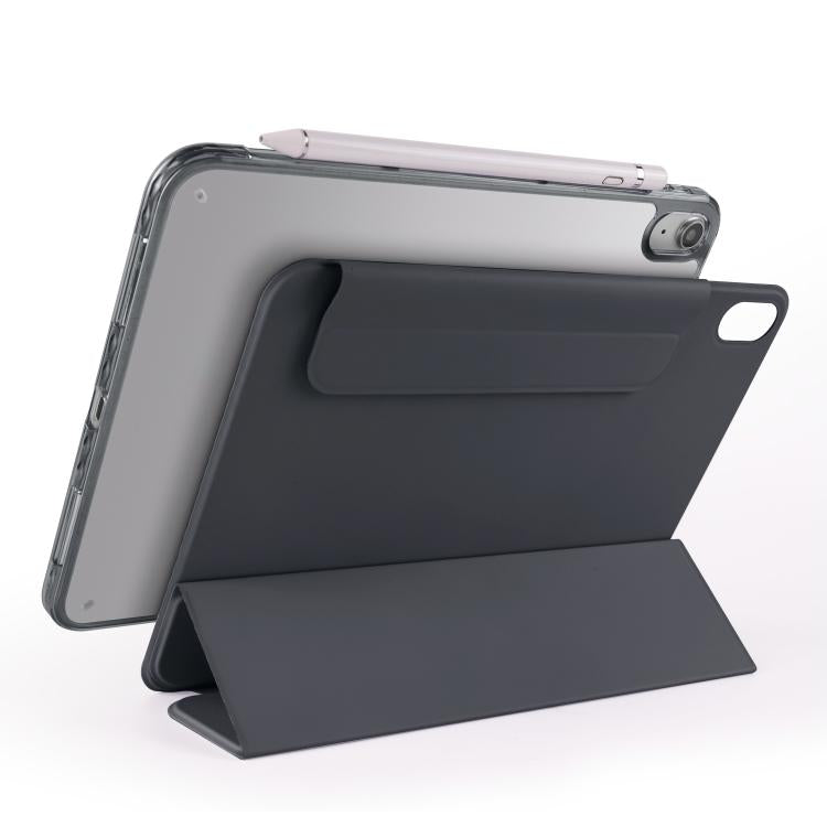 For iPad 2022 / 2025 Trifold Magnetic Split Acrylic Leather Tablet Case